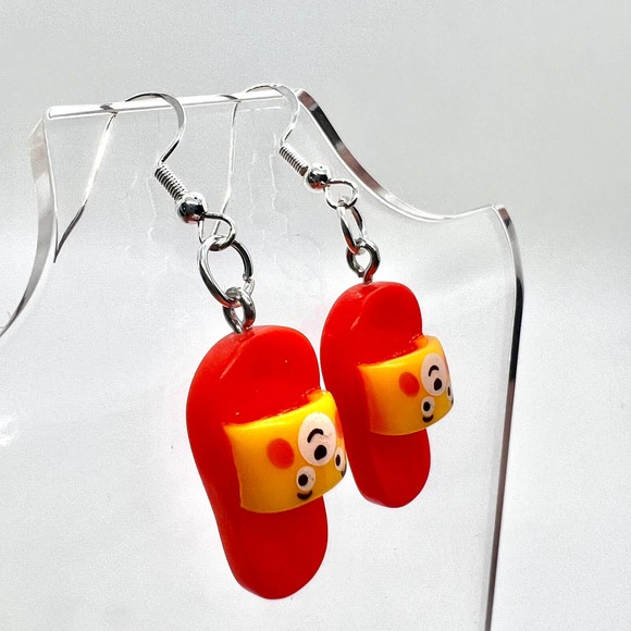 Flip Flop Earrings - Summer Earrings - Slides Earrings - Shoe Earrings - Summer - Picture 7 of 10